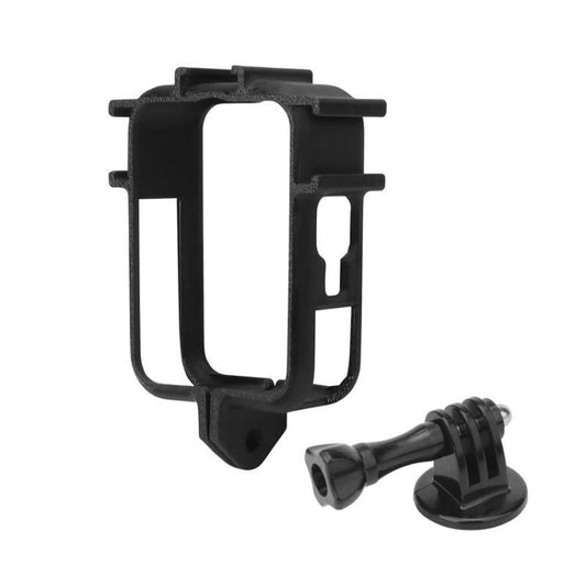 Marco de expansión CQT para cámara, protector antiarañazos y a prueba de golpes, zapata fría negra para DJI Osmo 360