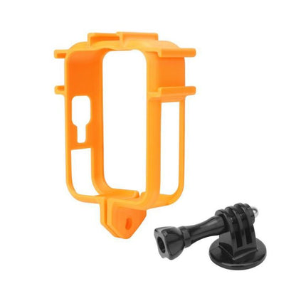 Marco de expansión CQT para cámara, protector antiarañazos y a prueba de golpes, zapata fría naranja para DJI Osmo 360