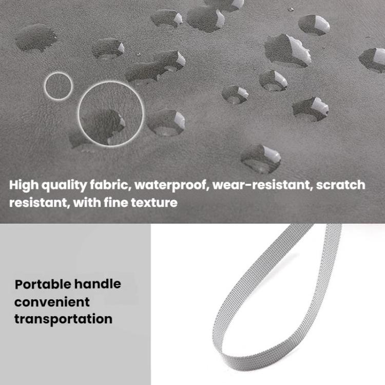 Bolsa de almacenamiento impermeable multifuncional, estuche de almacenamiento portátil para DJI Neo (gris) — imagen 4