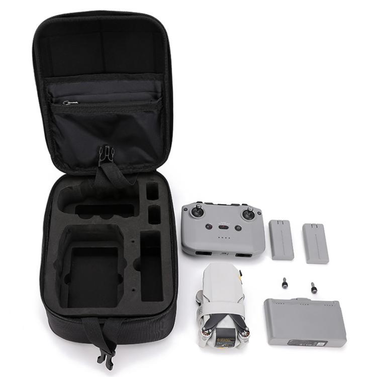 Mochila bandolera portátil de carcasa rígida BKano M4K-004 para DJI Mini 2 (negra) — imagen 3