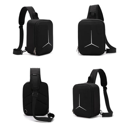 Mochila bandolera portátil de carcasa rígida BKano M4K-004 para DJI Mini 2 (negra) — imagen 4