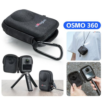 Estuche rígido aMagisn para cámara con diseño de carga de acceso abierto para DJI Osmo 360