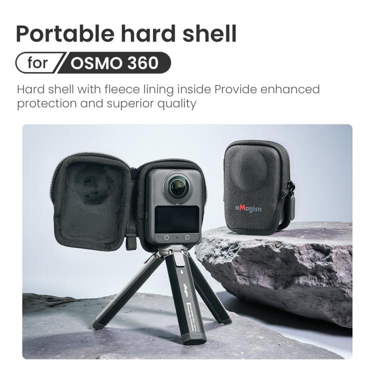 Estuche rígido aMagisn para cámara con diseño de carga de acceso abierto para DJI Osmo 360 — imagen 2