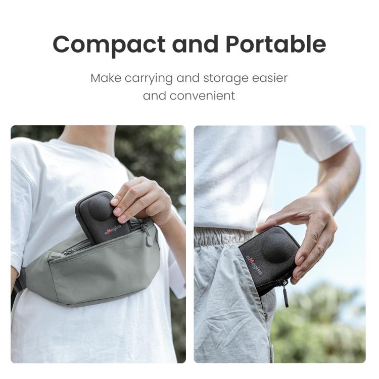 Estuche rígido aMagisn para cámara con diseño de carga de acceso abierto para DJI Osmo 360 — imagen 3