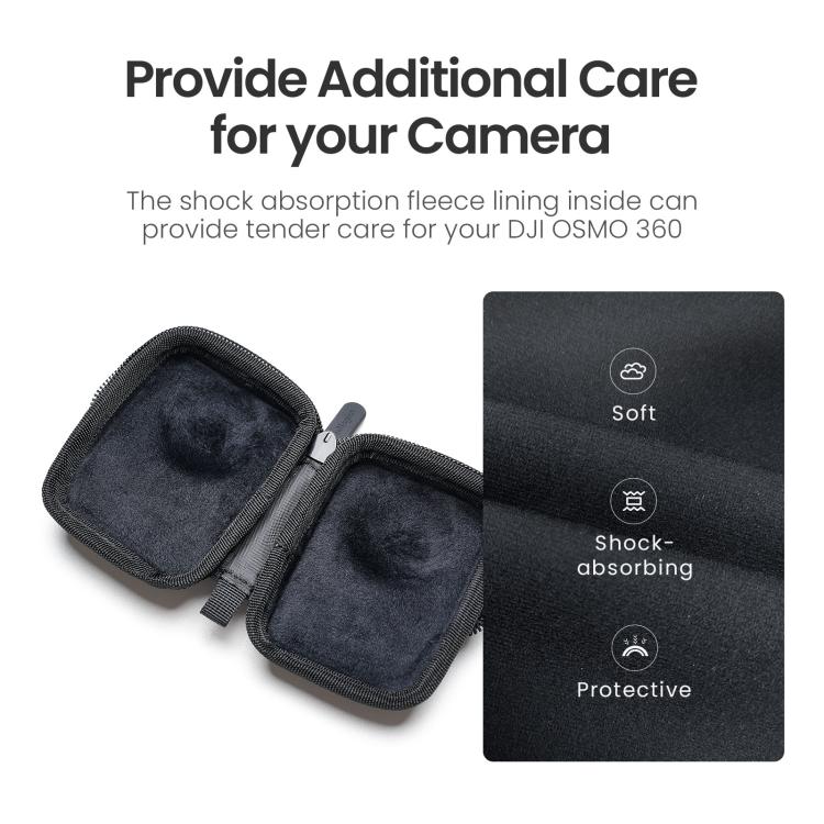 Estuche rígido aMagisn para cámara con diseño de carga de acceso abierto para DJI Osmo 360 — imagen 6