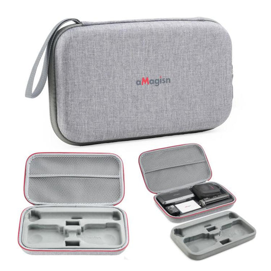 Estuche de almacenamiento mediano aMagisn, bolsa organizadora duradera con bandeja interior desmontable para DJI Osmo 360 (g…