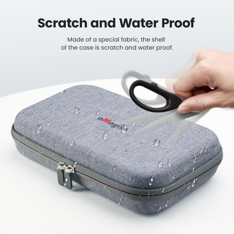 Estuche de almacenamiento mediano aMagisn, bolsa organizadora duradera con bandeja interior desmontable para DJI Osmo 360 (g…