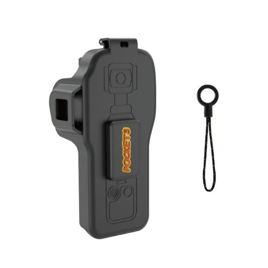 Cubierta protectora para lente y pantalla del cuerpo de BRDRC para DJI Osmo Pocket 3 (negra)