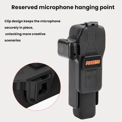Cubierta protectora para lente y pantalla del cuerpo de BRDRC para DJI Osmo Pocket 3 (negra) — imagen 12