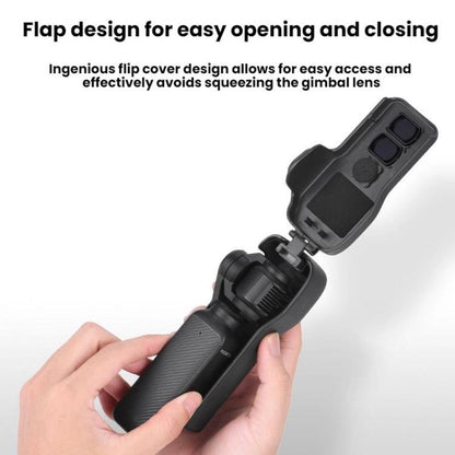 Cubierta protectora para lente y pantalla del cuerpo de BRDRC para DJI Osmo Pocket 3 (negra) — imagen 5