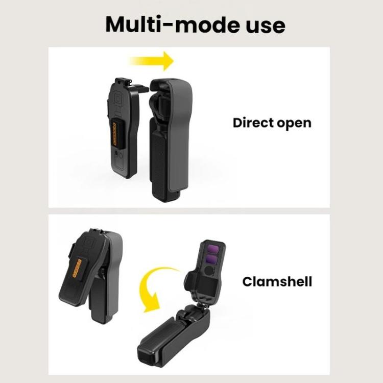Cubierta protectora para lente y pantalla del cuerpo de BRDRC para DJI Osmo Pocket 3 (negra) — imagen 7