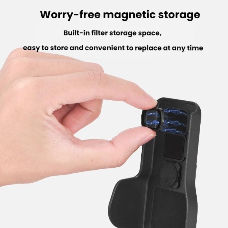 Cubierta protectora para lente y pantalla del cuerpo de BRDRC para DJI Osmo Pocket 3 (negra) — imagen 8