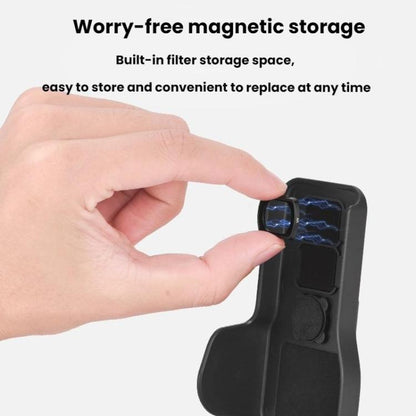 Cubierta protectora para lente y pantalla del cuerpo de BRDRC para DJI Osmo Pocket 3 (negra) — imagen 8