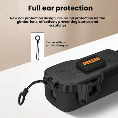 Cubierta protectora para lente y pantalla del cuerpo de BRDRC para DJI Osmo Pocket 3 (negra) — imagen 10