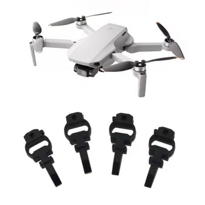 4 amortiguadores de cardán mini (negros) para DJI Mini 2 — imagen 4