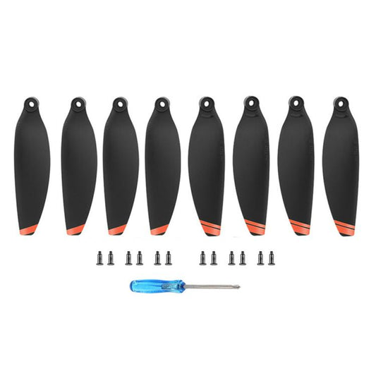 Hélices de repuesto 4726F, 2 pares, borde naranja para DJI Mini 2 SE