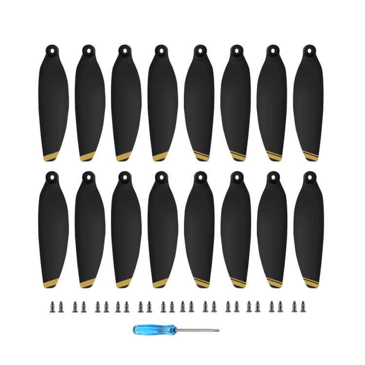 Hélices de repuesto 4726F, 4 pares, borde dorado para DJI Mini 2 SE