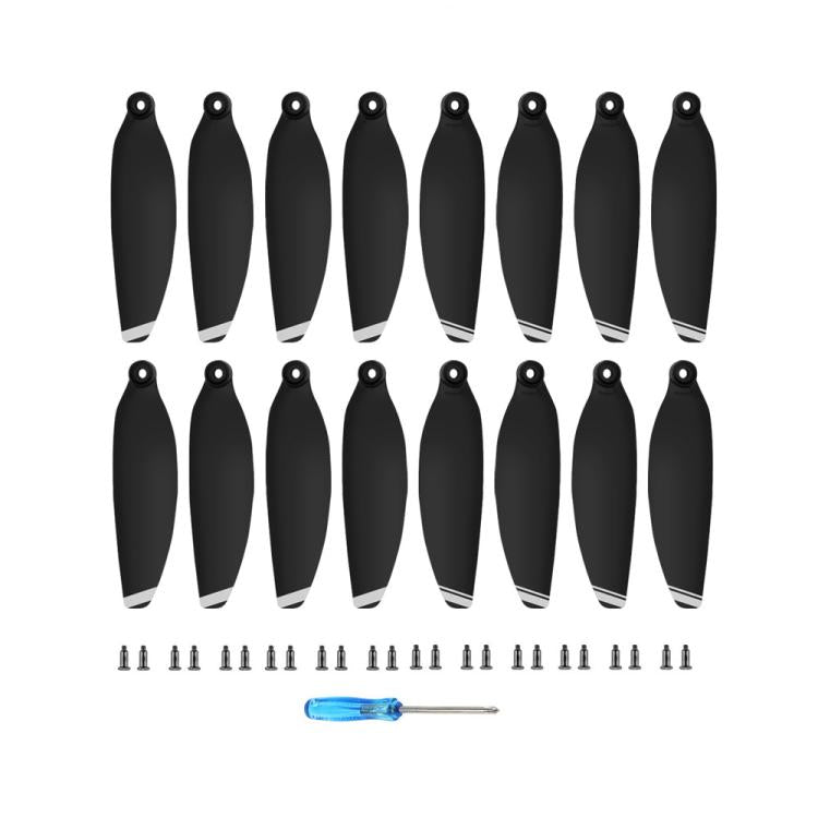 Hélices de repuesto 4726F, 4 pares, borde plateado para DJI Mini 2 SE
