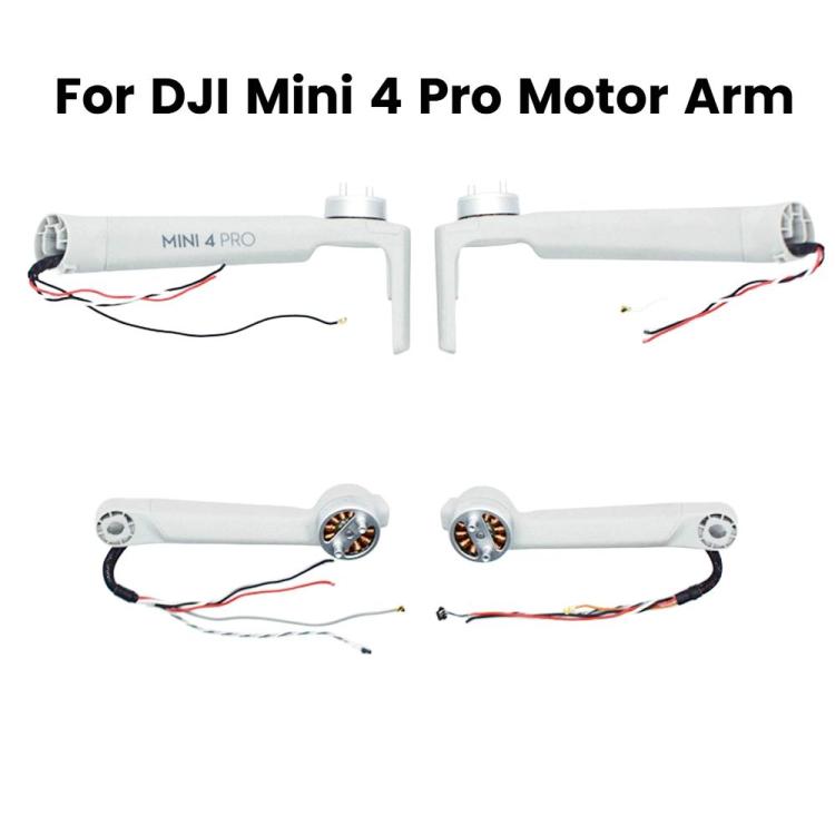 Piezas de reparación para brazo de drones con motor. Especificación: Delantero izquierdo para DJI Mini 4 Pro — imagen 2