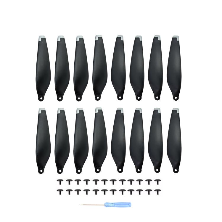 Hélice 4 pares de palas de, 6030F, piezas de repuesto para DJI Mini 4 Pro (punta plateada)