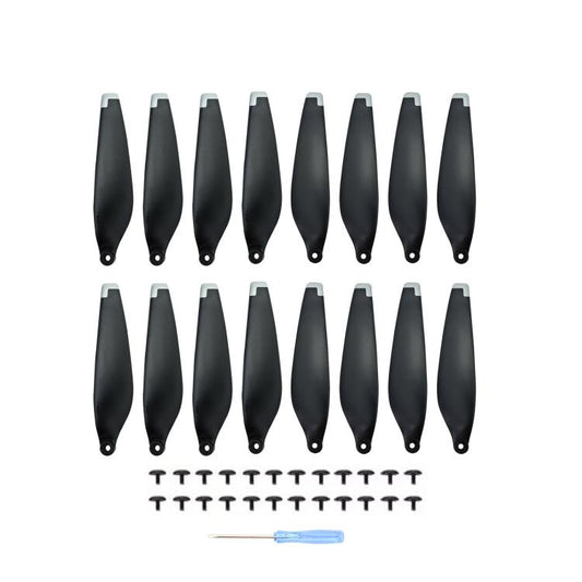 Hélice 4 pares de palas de, 6030F, piezas de repuesto para DJI Mini 4 Pro (punta plateada)