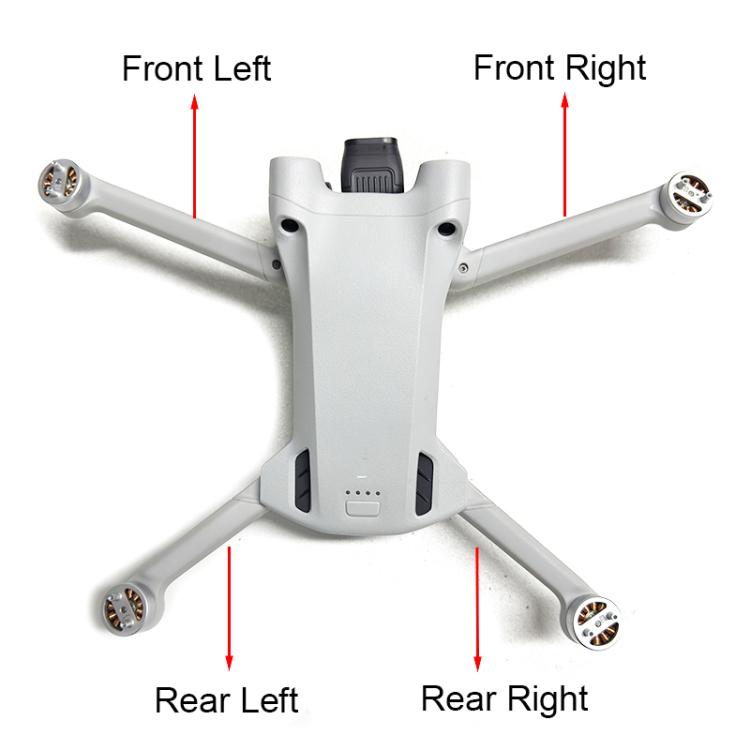 Piezas de reparación, brazo con motor, especificaciones: trasero izquierdo para DJI Mini 3 Pro — imagen 4