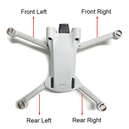 Piezas de reparación, brazo con motor, especificaciones: trasero izquierdo para DJI Mini 3 Pro — imagen 4