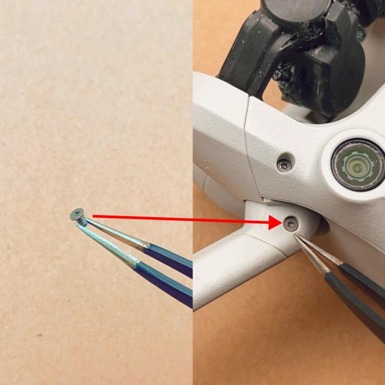 Kit de tornillos para el cuerpo del, piezas de reparación para drones para DJI Mini 4 Pro — imagen 5