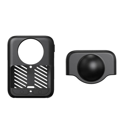 Funda de silicona, antiarañazos, antigolpes, antipolvo y con tapa para lente para DJI Osmo 360