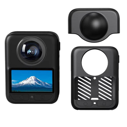 Funda de silicona, antiarañazos, antigolpes, antipolvo y con tapa para lente para DJI Osmo 360 — imagen 2