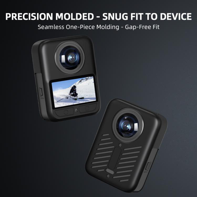 Funda de silicona, antiarañazos, antigolpes, antipolvo y con tapa para lente para DJI Osmo 360 — imagen 3