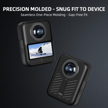 Funda de silicona, antiarañazos, antigolpes, antipolvo y con tapa para lente para DJI Osmo 360 — imagen 3