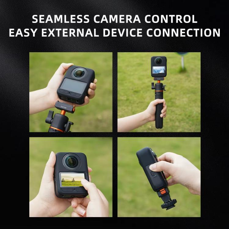 Funda de silicona, antiarañazos, antigolpes, antipolvo y con tapa para lente para DJI Osmo 360 — imagen 10