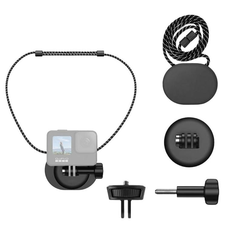 Soporte BH-14 con adaptador de 1/4 de pulgada para cámara de acción Universal, cordón magnético, para el cuello