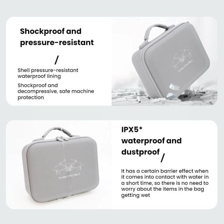 Bolsa de almacenamiento portátil impermeable y resistente a la presión para DJI Mini 3 — imagen 4