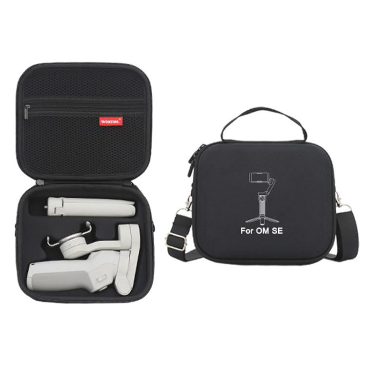 Bolsa de almacenamiento para estabilizador de mano WOKEMA, color negro PU