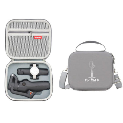 Bolsa de almacenamiento para estabilizador de mano WOKEMA de cuero PU para DJI Osmo Mobile 6