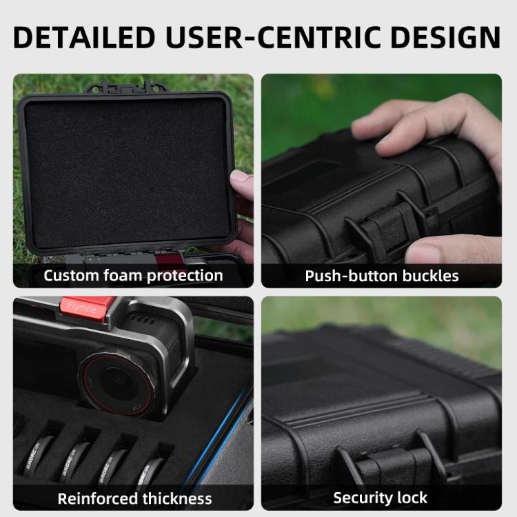 Estuche Flymile, organizador de almacenamiento para kit de fotografía callejera (negro) — imagen 8