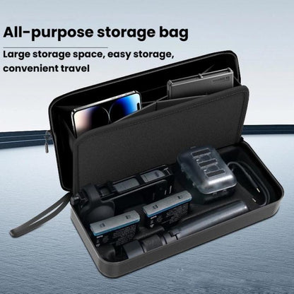Bolsa de almacenamiento CYNOVA OX5-SNB-CY para Insta360 X5, portátil, impermeable (negro) — imagen 2