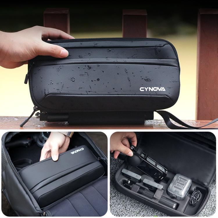Bolsa de almacenamiento CYNOVA OX5-SNB-CY para Insta360 X5, portátil, impermeable (negro) — imagen 8