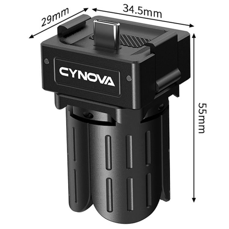 Trípode de liberación rápida CYNOVA OP3-XDT-CY para DJI Osmo Pocket 3 (negro) — imagen 9