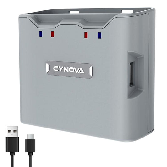 2 SE / 4K CYNOVA C-MN-201, gestor de carga portátil de doble vía con puertos USB-C para DJI Mini 2