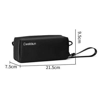Bolsa de almacenamiento pequeña Cwatcun D240, portátil, impermeable, para cámara deportiva para DJI Osmo Pocket 3 (negra) —…
