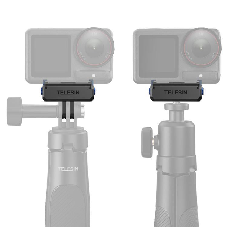 Soporte adaptador magnético TELESIN para DJI Osmo Action 3 (negro) — imagen 2