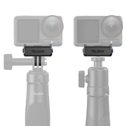 Soporte adaptador magnético TELESIN para DJI Osmo Action 3 (negro) — imagen 2