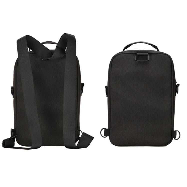 Estuche de transporte para dron, mochila de PU y EVA, bolso de hombro portátil para DJI Mini 5 Pro (negro) — imagen 5