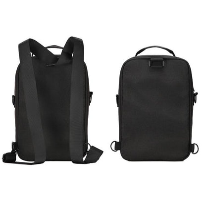 Estuche de transporte para dron, mochila de PU y EVA, bolso de hombro portátil para DJI Mini 5 Pro (negro) — imagen 5