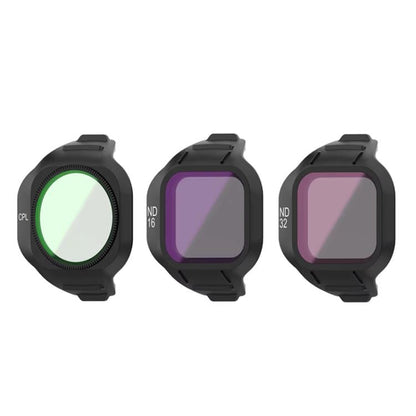 Filtros de lente magnéticos CPL+ND16+ND32 para dron para DJI Mini 5 Pro