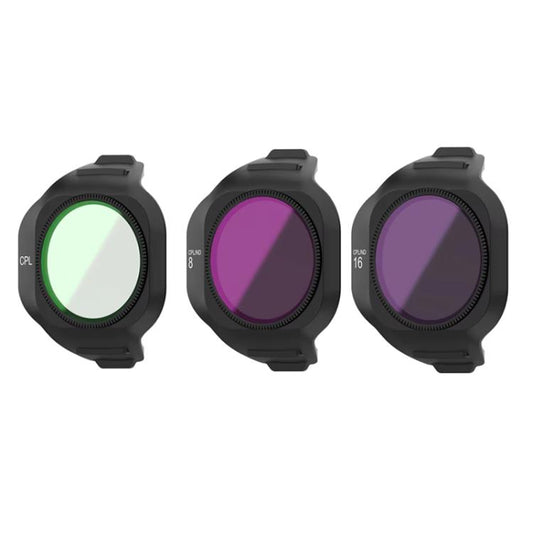 Filtros de lente magnéticos CPL+ND8/PL+ND16/PL para dron para DJI Mini 5 Pro