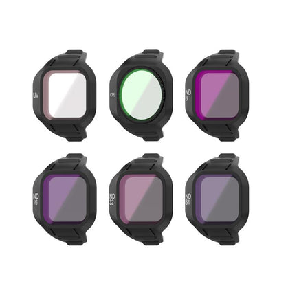Filtros de lente magnéticos ND8+ND16+ND32+ND64+UV+CPL para dron para DJI Mini 5 Pro